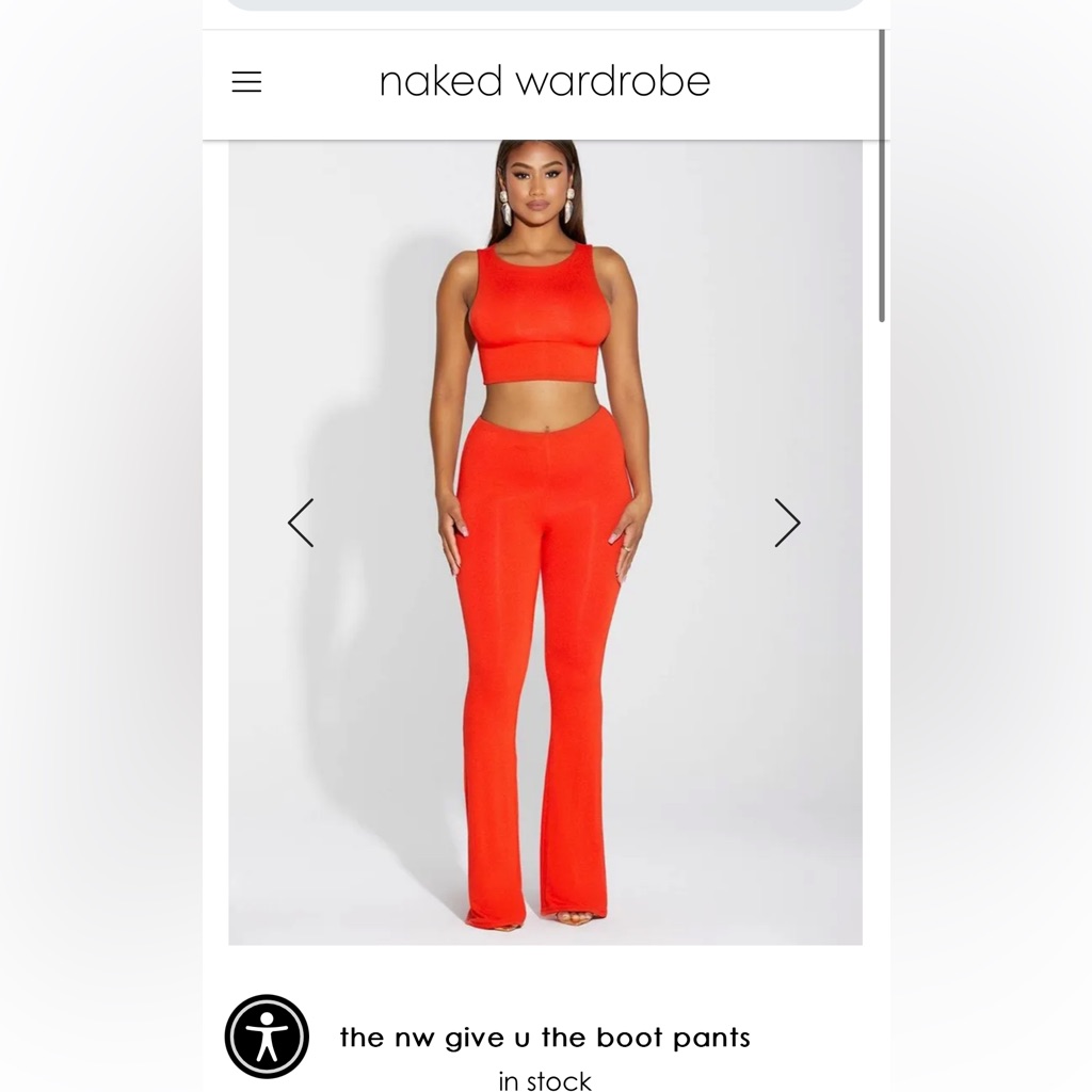 Naked Wardrobe Give U The Boot Pants